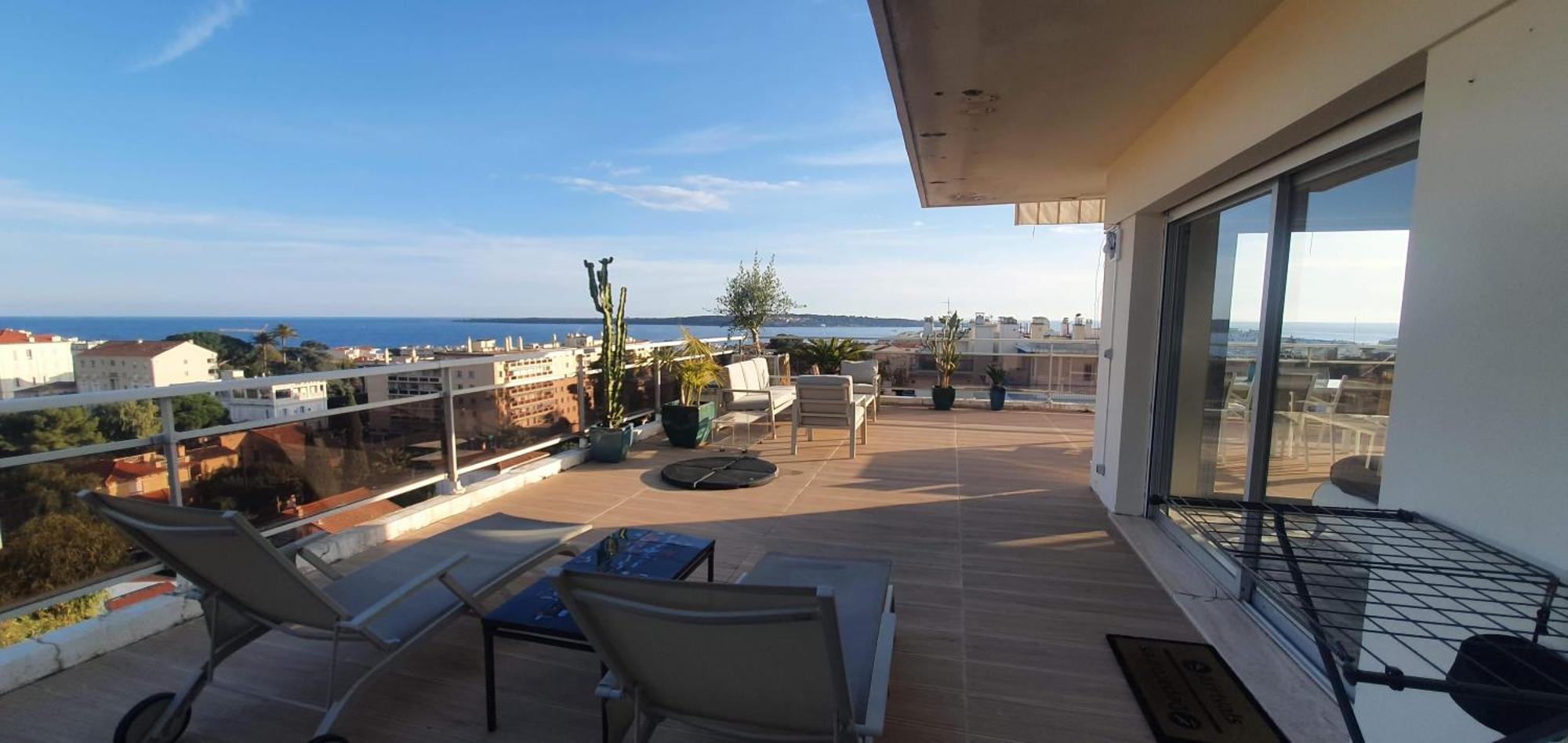 Villa Sur Le Toit - Vue Mer Exceptionnelle Cannes Exterior photo