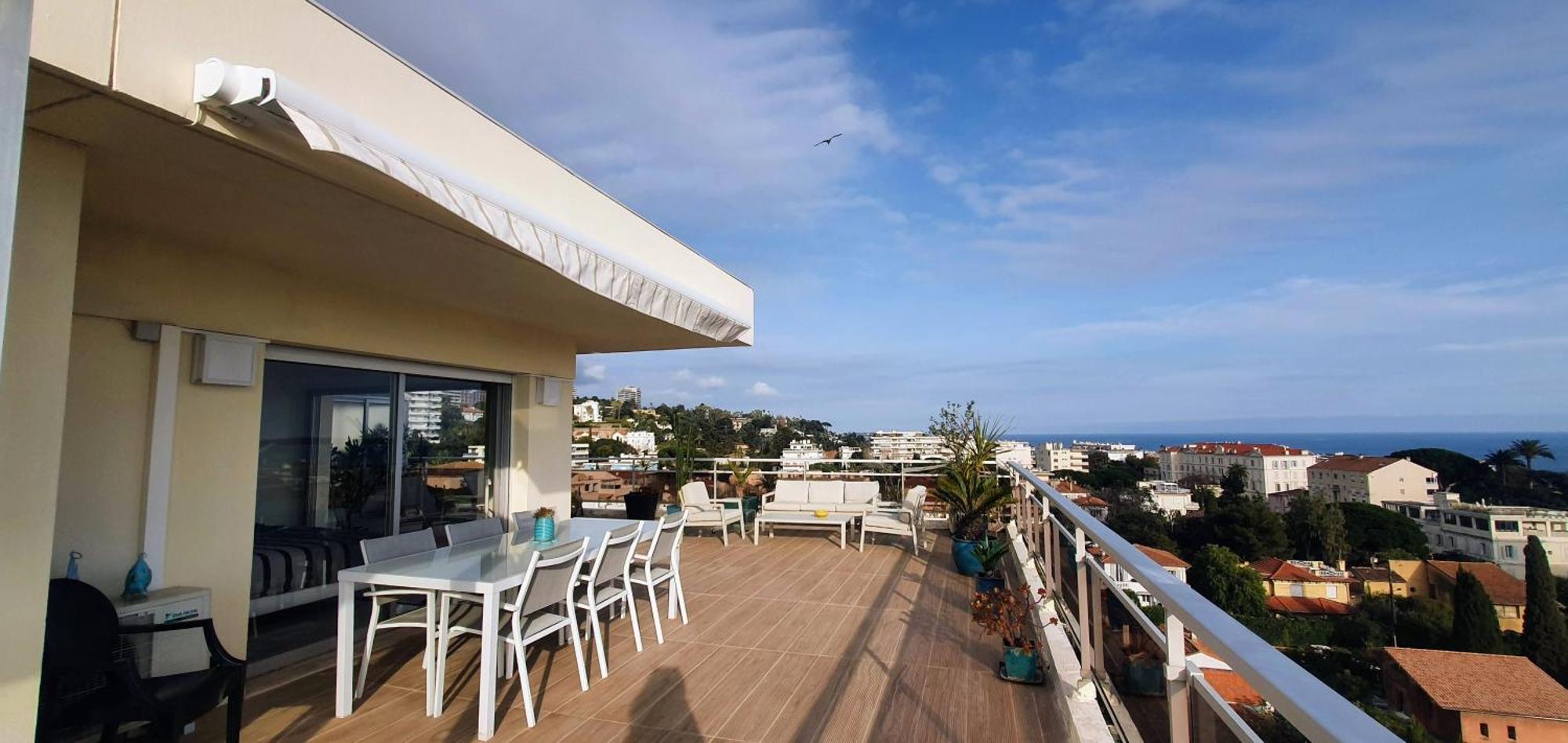 Villa Sur Le Toit - Vue Mer Exceptionnelle Cannes Exterior photo