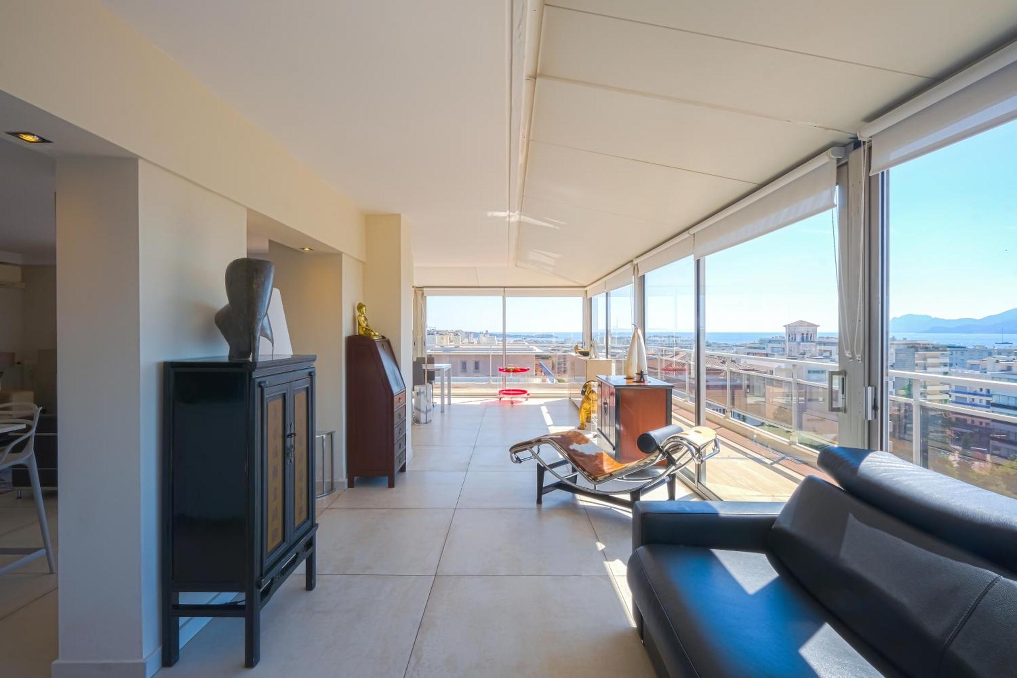 Villa Sur Le Toit - Vue Mer Exceptionnelle Cannes Exterior photo