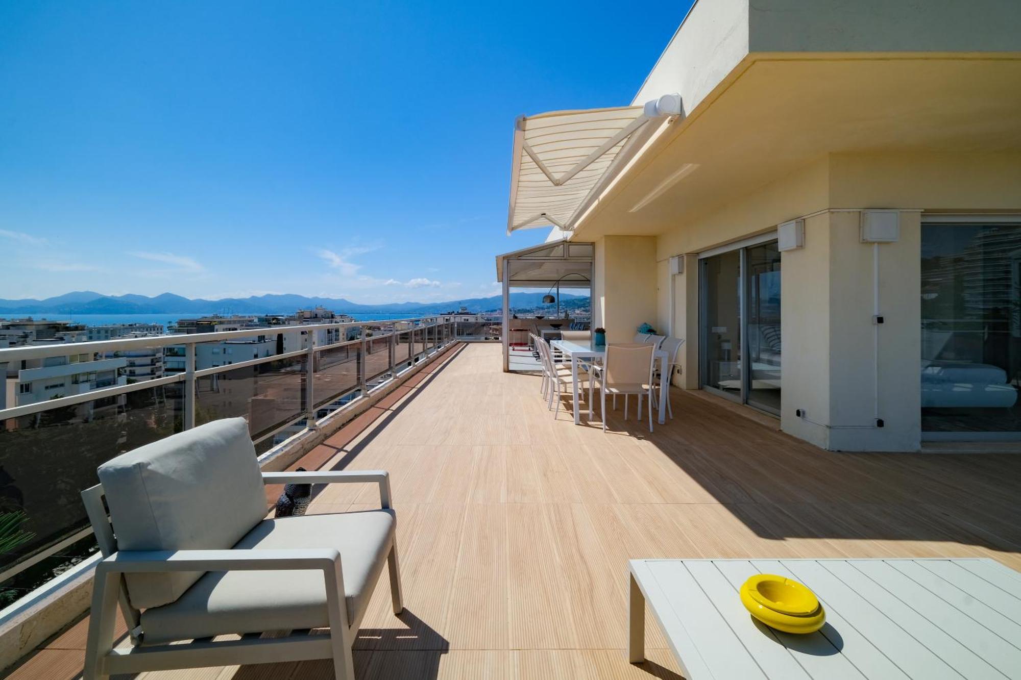 Villa Sur Le Toit - Vue Mer Exceptionnelle Cannes Exterior photo